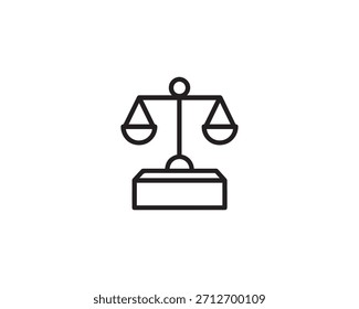 Stability icon vector design illustration