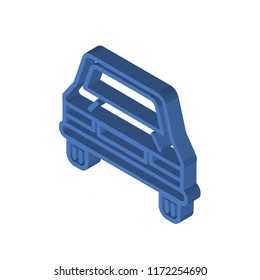 Stability isometric left top view 3D icon
