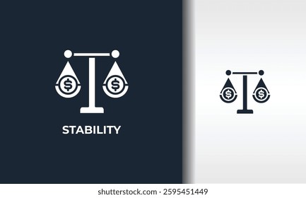 Stability Vector, Icon Or Logo Sign Isolated Symbol Illustration