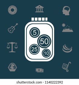 stable bank with a slight change vector illustration
