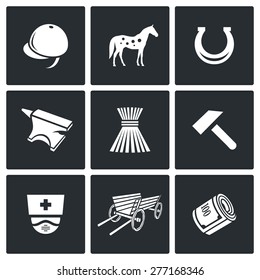 Stable icons. Vector Illustration
