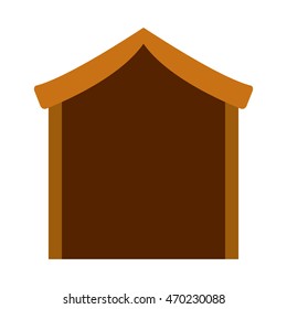 stable manger isolated icon vector illustration design vector illustration design