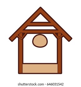 Stable Wood Manger Icon