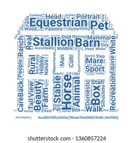 stable word cloud. tag cloud about stable.