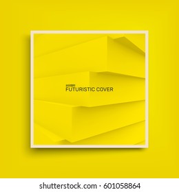 Stack of blocks vector illustration. Textbook, booklet or notebook mockup. Business brochure. Cover design template. Vector Illustration. 