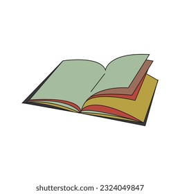 Stack Book vector illustration collection