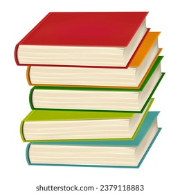 pila de libros con cubiertas de colores