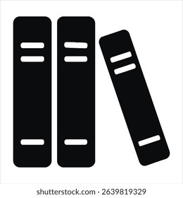 Stack of Books Illustration for Education Knowledge Literature Study Learning and Reading Icons