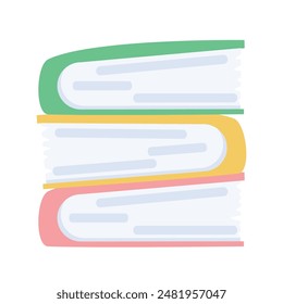 Stack of Books for reading and education 
