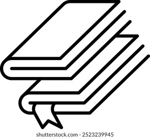 Pilha de Livros do Ângulo Diagonal Superior