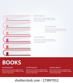 stack of books vector