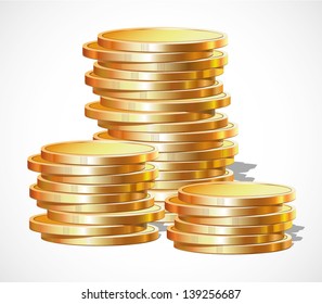 stack of coins