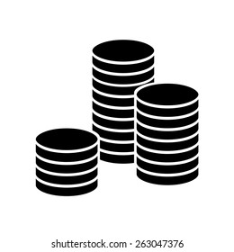 Stack Of Coins Icon