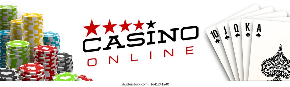 Stack of colored casino chips with playing cards isolated on a white background. Big win jackpot poker in Online web casino illustration. Realistic luxury fortune banner with playing cards games bet