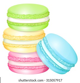 Macaroons Clipart Images Stock Photos Vectors Shutterstock