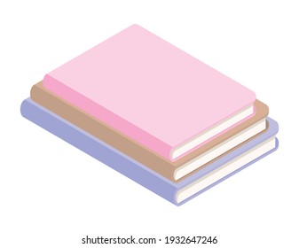 stack of documents on white