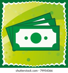 Stack of dollars