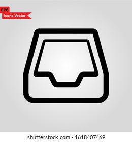 stack icon vector illustration - premium vector

