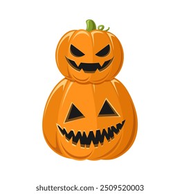 Pilha de Jack O Lanternas, Cute engraçada abóboras de Halloween, Creepy Spooky Decorações assustadoras