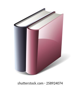 Stack of multi-colored books