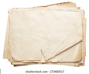 stack of old papers, vector