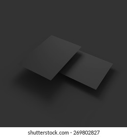 Stack of pages. Business mockup template. Presentation of your branding and identity design. Vector Illustration EPS10.