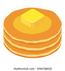 763 Pancake isometric Images, Stock Photos & Vectors | Shutterstock