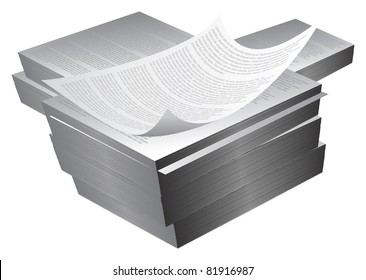 Stack of paper