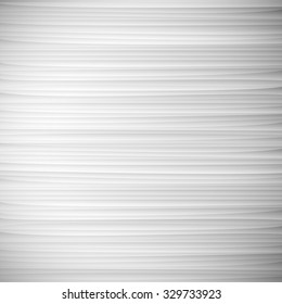Stack of paper sheets. Stock vector illustration
