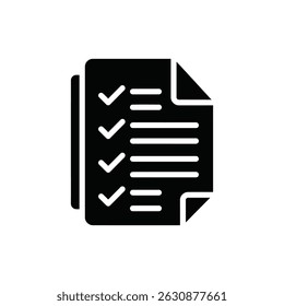Pilha de documentos com marcas de verificação representando a conclusão do plano