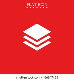 Stack of papers icon.