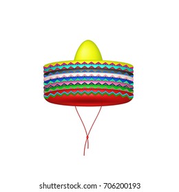 Stack of sombrero hats 