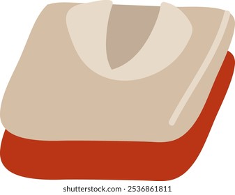 Stack Of Sweaters Vector Illustration