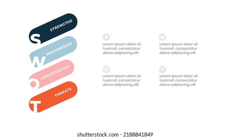 Stack  SWOT Analysis Infographic Template
