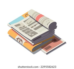 Una pila de libros de texto simboliza la educación moderna aislada