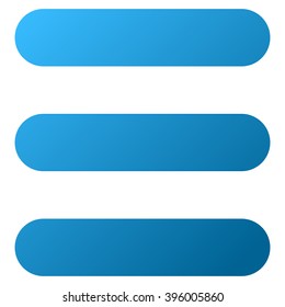 Stack vector toolbar icon for software design. Style is gradient icon symbol on a white background.