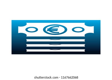 stacked banknote euro currency money cash