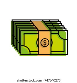 stacked banknote money dollar investment business