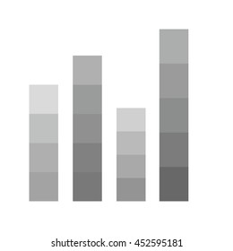 Stacked Bar Chart Stock Vector (Royalty Free) 452595181 | Shutterstock