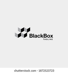 Stacked Black Box Vector Design Stock Vector (Royalty Free) 1872523723 ...