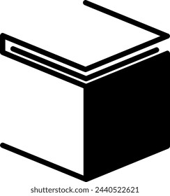 stacked book logos in a box