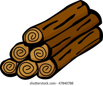 stacked firewood