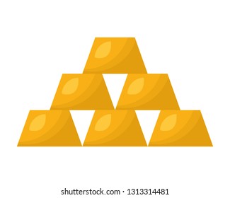 stacked gold bars