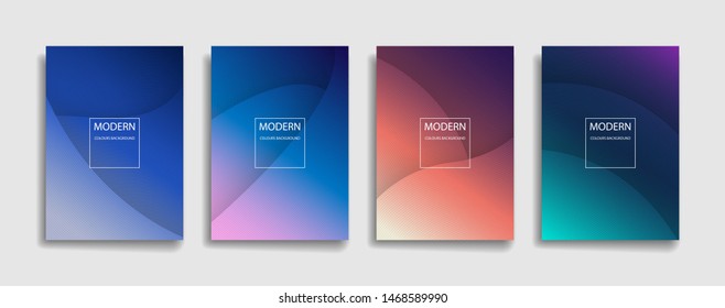stacked layer of dark line gradient background design with realistic shadow. 3D look ribbon modern wallpaper. cool background template for banner, flyer, presentation, cover, page and advertising. 