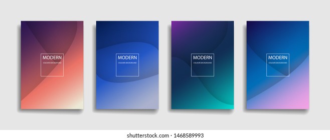 stacked layer of dark line gradient background design with realistic shadow. 3D look ribbon modern wallpaper. cool background template for banner, flyer, presentation, cover, page and advertising. 