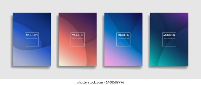 stacked layer of dark line gradient background design with realistic shadow. 3D look ribbon modern wallpaper. cool background template for banner, flyer, presentation, cover, page and advertising. 