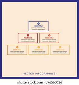 Stacked Pyramid Chart Template 1