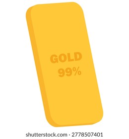 Stacked Shiny Gold Bars Depict Wealth, Investment and Security with High Purity