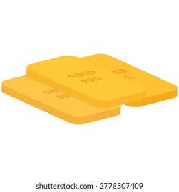Stacked Shiny Gold Bars Depict Wealth, Investment and Security with High Purity