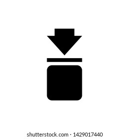 Stacking is a limited sign. The badge indicates that the stacking of such packaging has limitations.